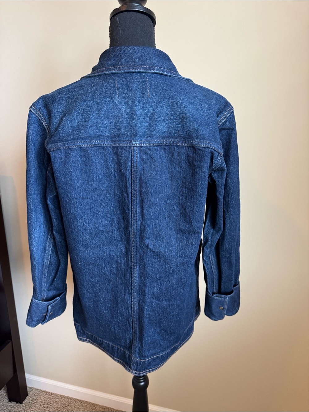 Banana Republic Dark Blue Denim Jacket - Picture 6 of 10